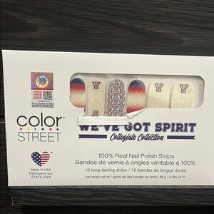 Color Street Collegiate Collection Nail Strips - Red, Blue, White, Gold